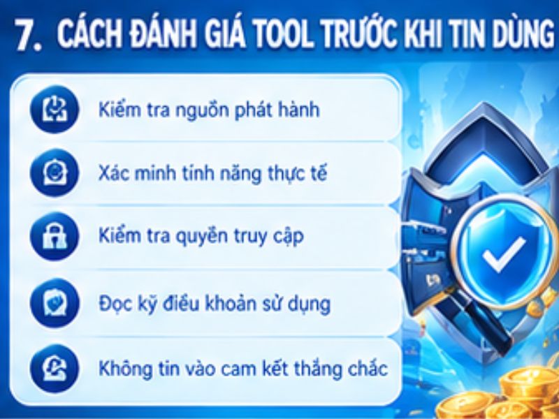 Cách đánh giá một tool nổ hũ trước khi tin dùng