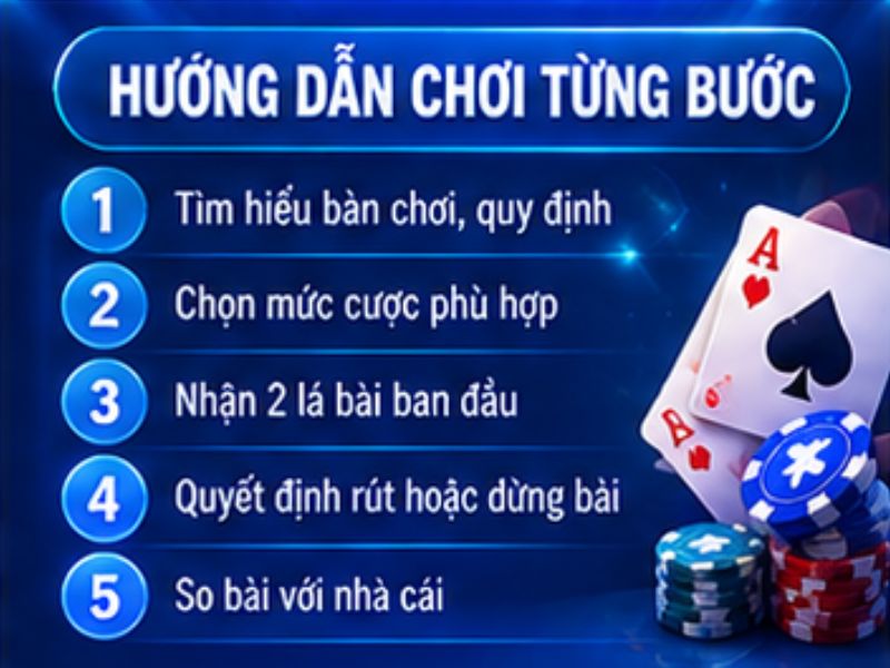 Hướng dẫn cách chơi Blackjack 78WIN từng bước