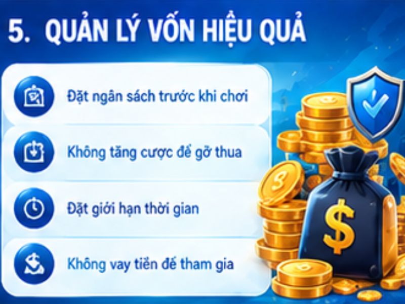 Kinh nghiệm quản lý vốn khi chơi nổ hũ