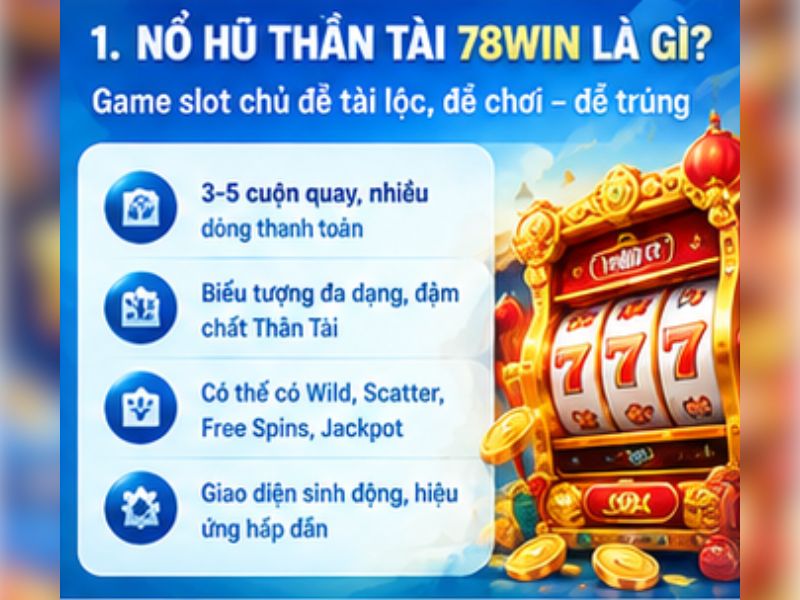 Nổ Hũ Thần Tài 78WIN Là Gì